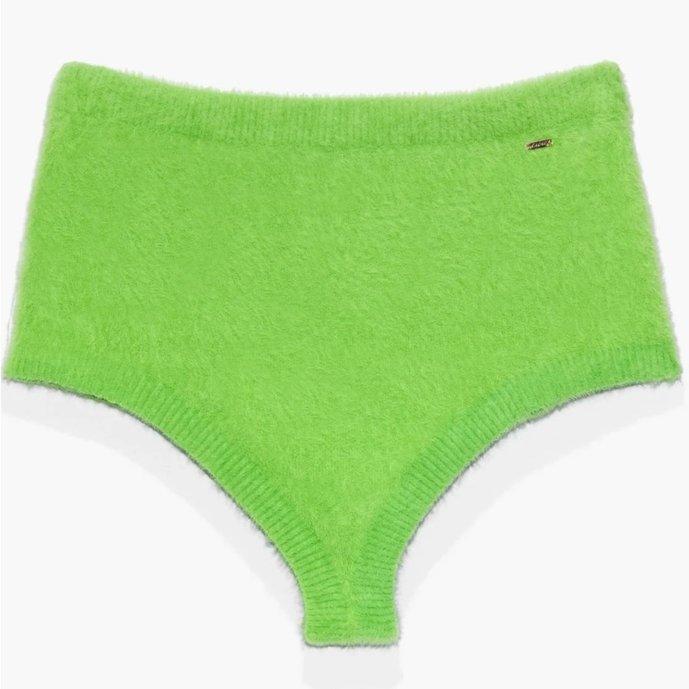 Savage X Fenty Fluff it up PJ Booty Shorts - Green